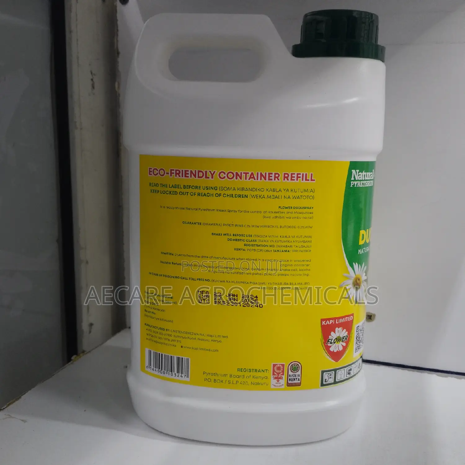 Duduspray Natural Pyrethrum Insect Spray 2 Litre