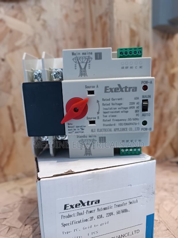 Automatic Changeover Single Phase 63A - thumbnail 3