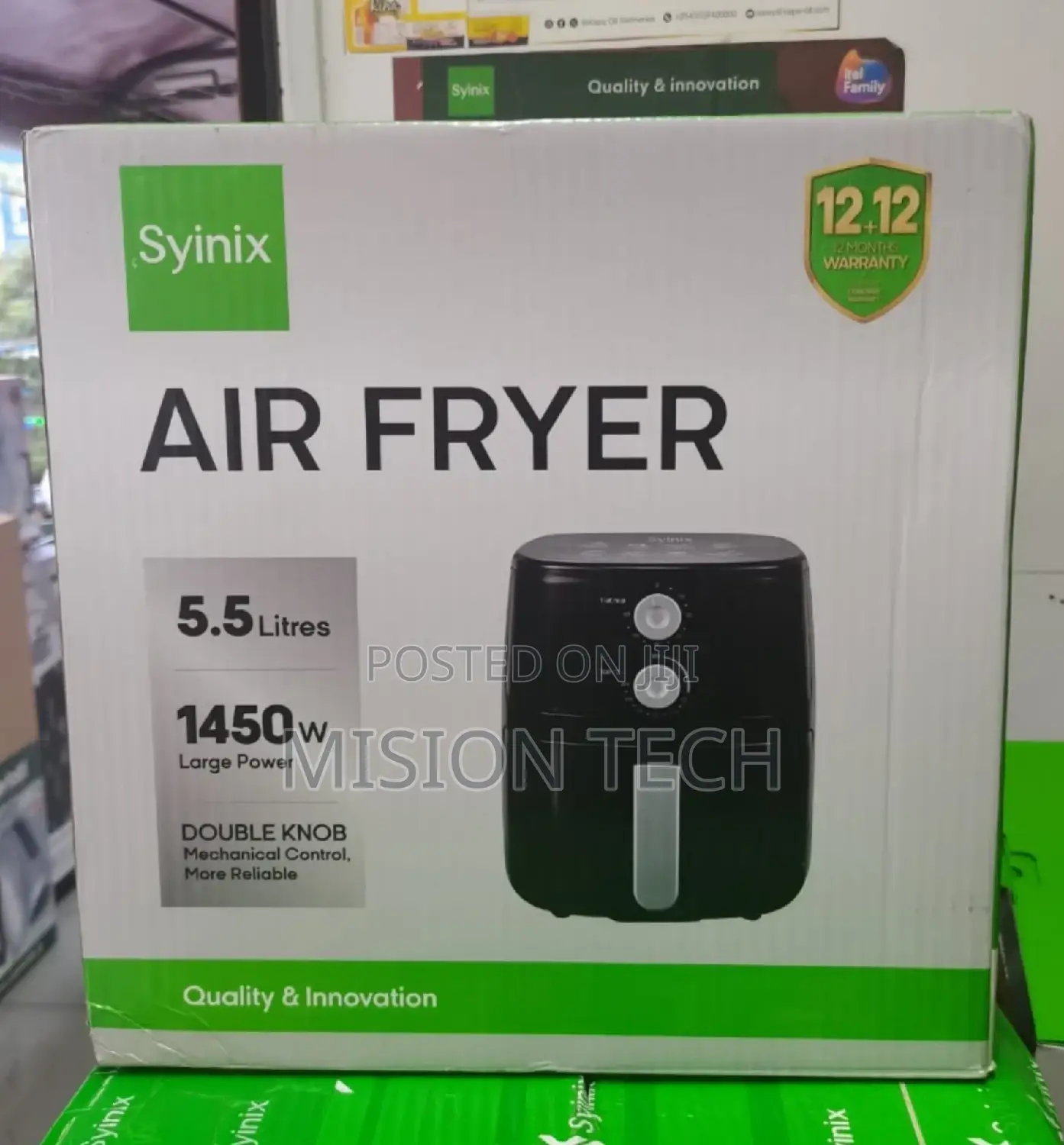 Syinix 5.5L Air Fryer