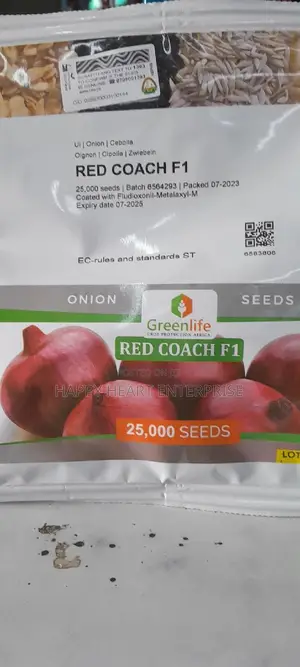 Red Coach F1 Onion Hybrid Seed 100G (25000) Seeds