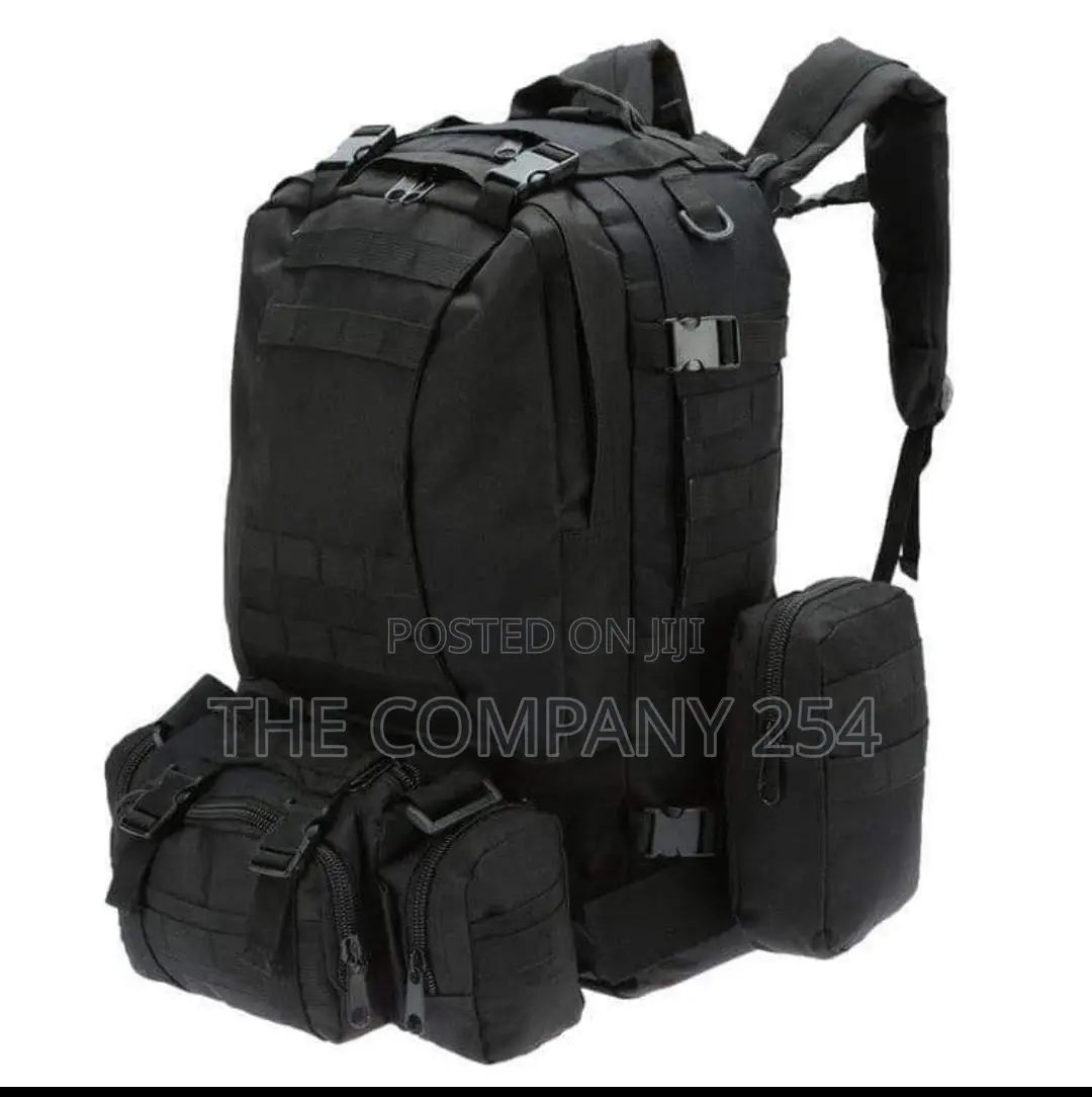 Large Capacity Man Army Tactical Backpack Up
