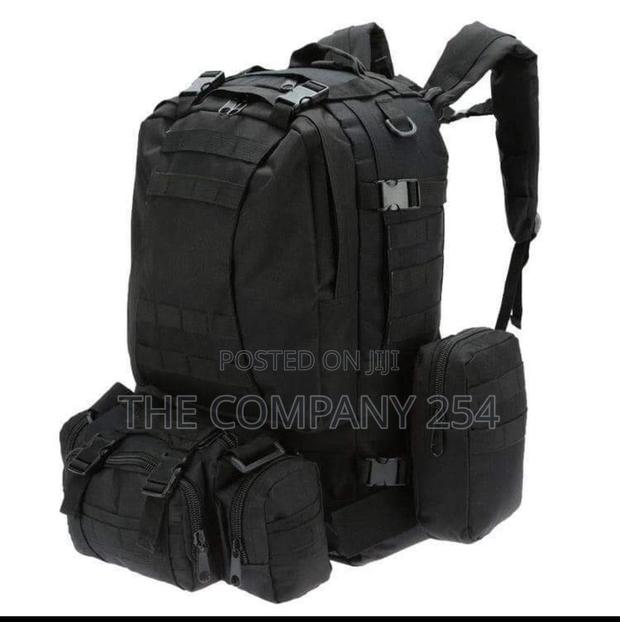 Large Capacity Man Army Tactical Backpack Up - main view