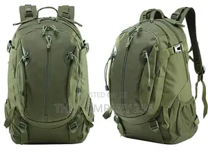 Large Capacity Man Army Tactical Backpack Up