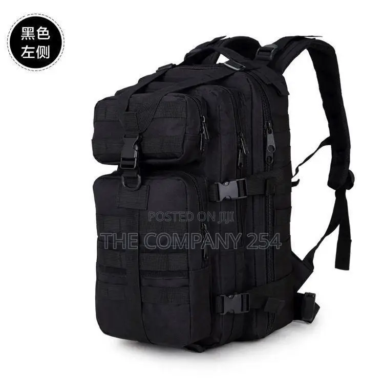 Large Capacity Man Army Tactical Backpack Up