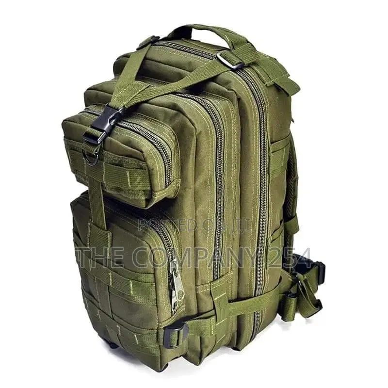 Large Capacity Man Army Tactical Backpack Up