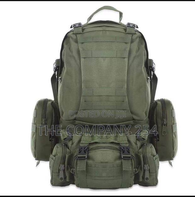 Large Capacity Man Army Tactical Backpack Up - thumbnail 8