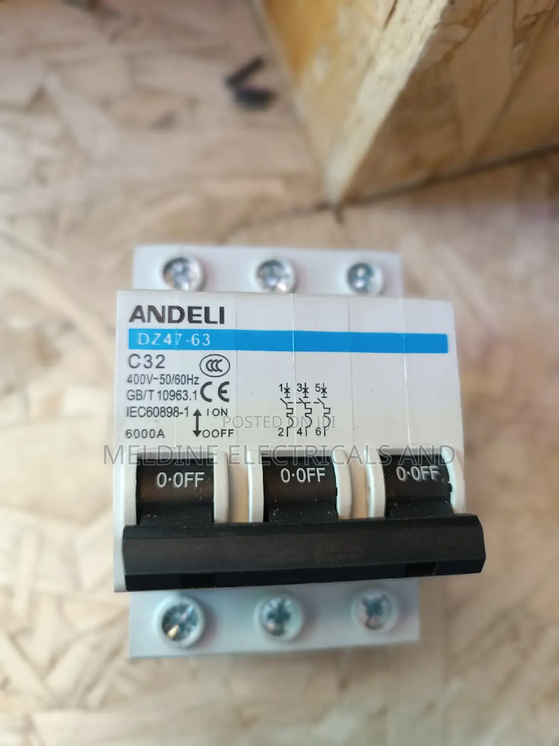 Tripple Pole 32A 3PHASE