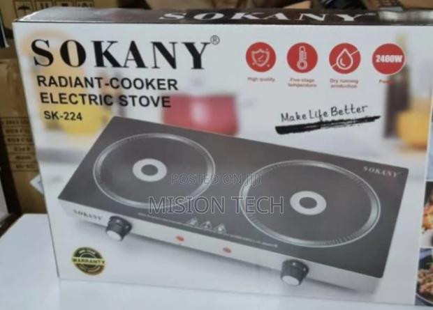 Sokany Double Plate Induction Cooker - main view