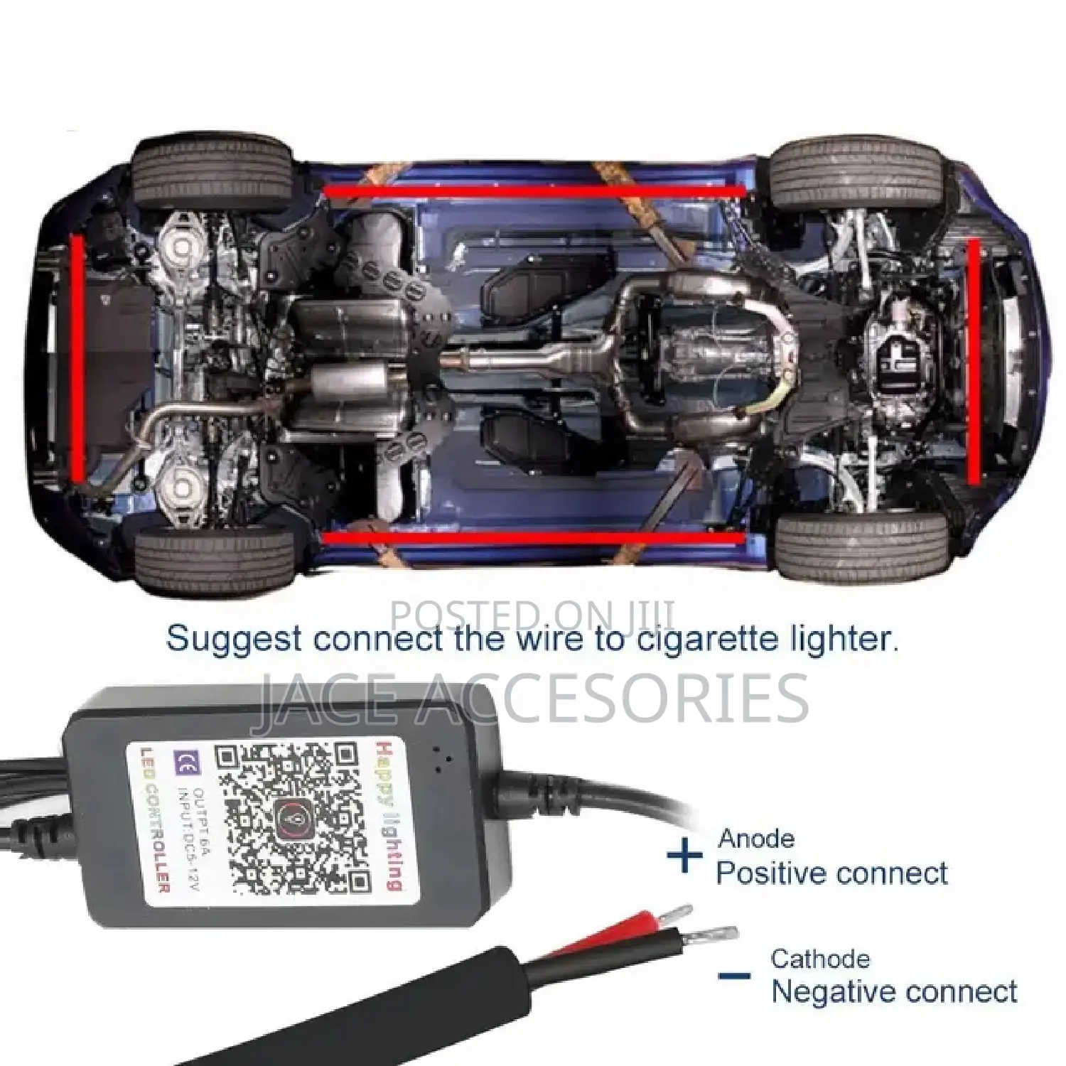 New Car RGB Chassis Underglow Light