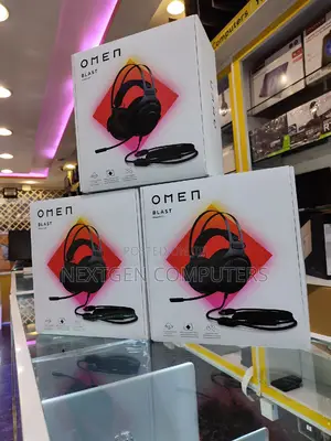 Omen Blast Gaming Headphones With 7.1 Virtual Surround.