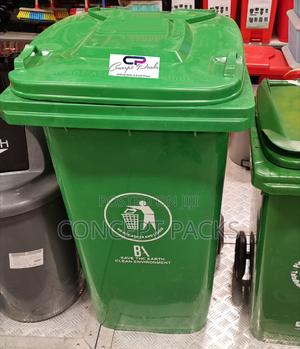 120 Litres Extra Large Garbage Bin With Wheels. - thumbnail 2