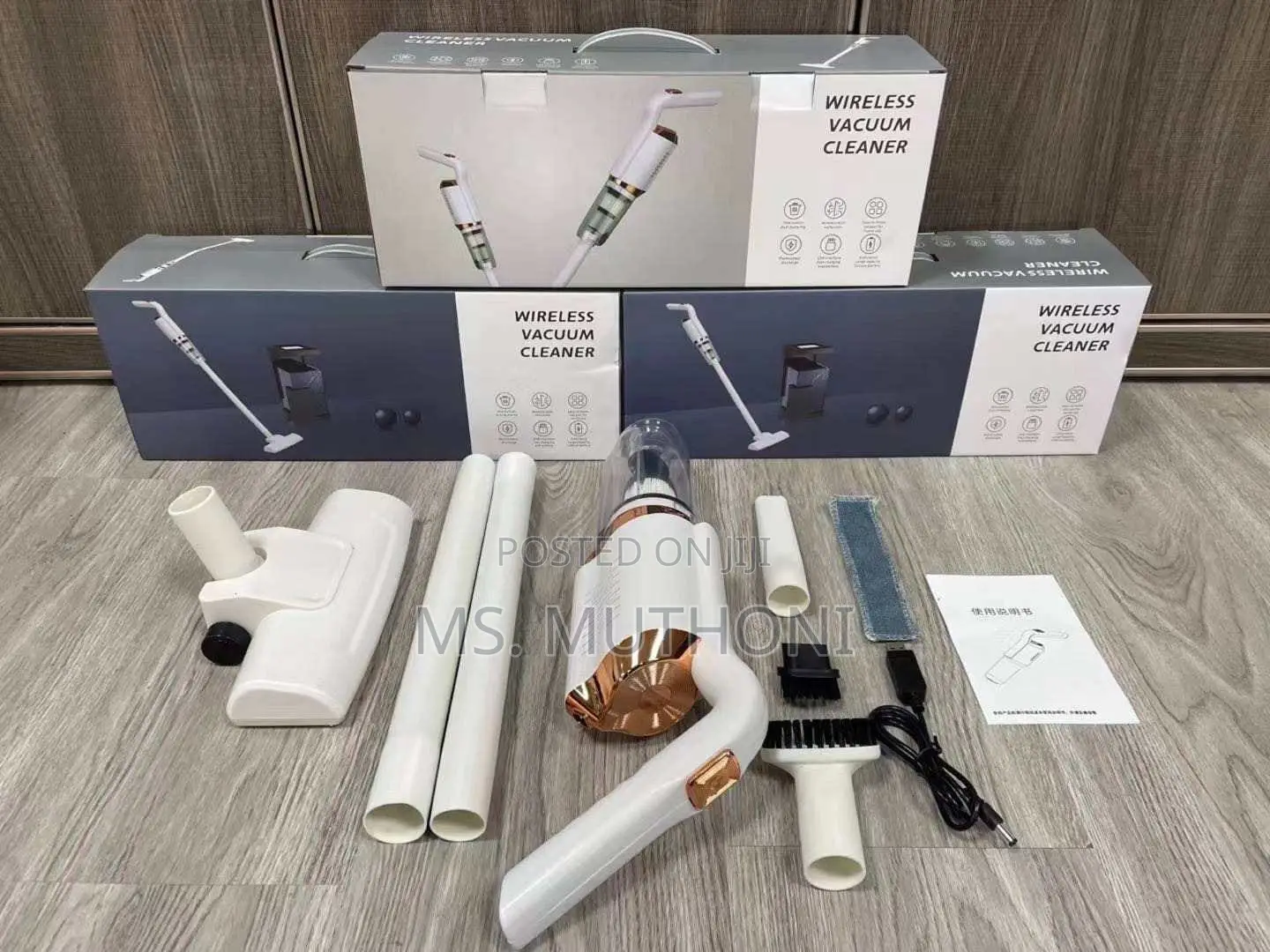 Rechargeable Rechargeable Cordless 3 in 1 Vacuum Cleaner*
