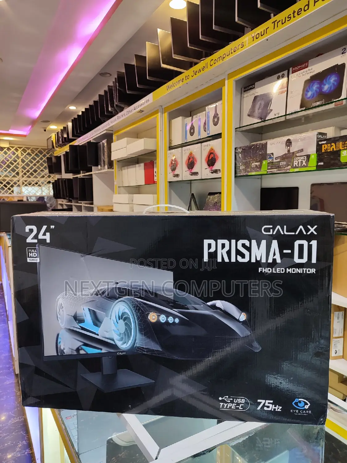 GALAX PRISMA-01 24" FHD IPS Type-C 75hz Frameless Monitor