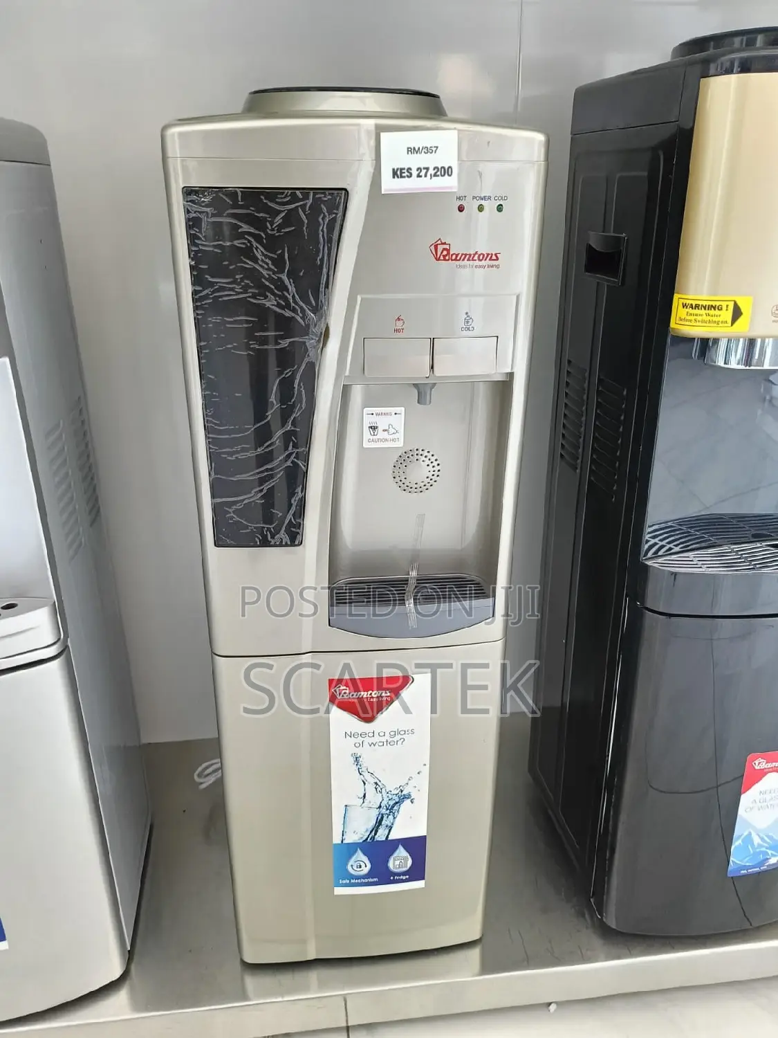 Ramtons Water Dispenser With Fridge