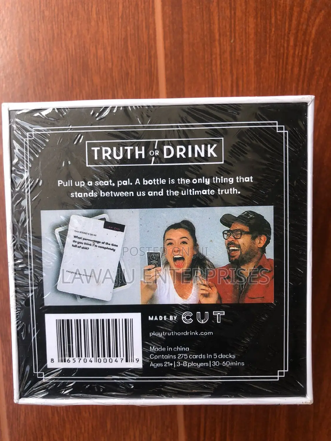 Drink or Truth Card Game