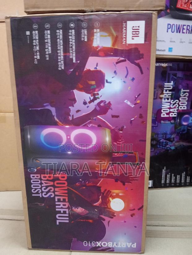 JBL Partybox 310 - Portable Party Speaker - Black - main view