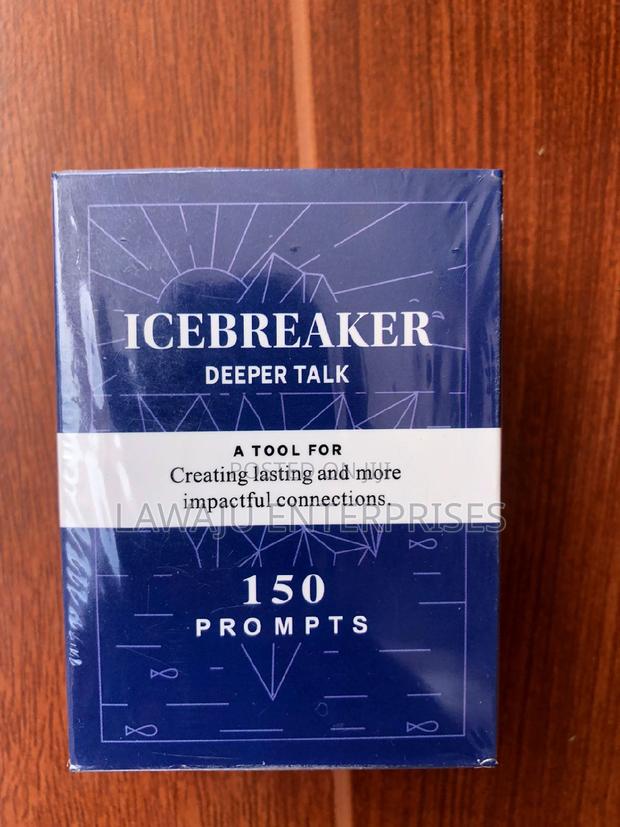 Ice Breaker 150 Prompts Card Game