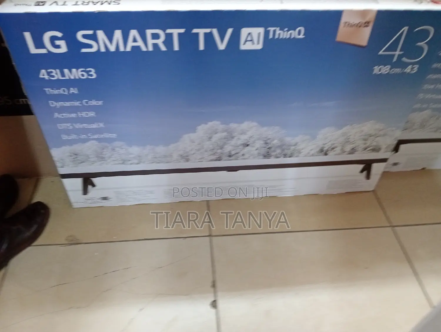 LG 43” 43lm6370pva Smart Full HD TV