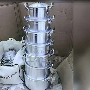 Stainless Steel 14 Pieces Tornado Cookware Set