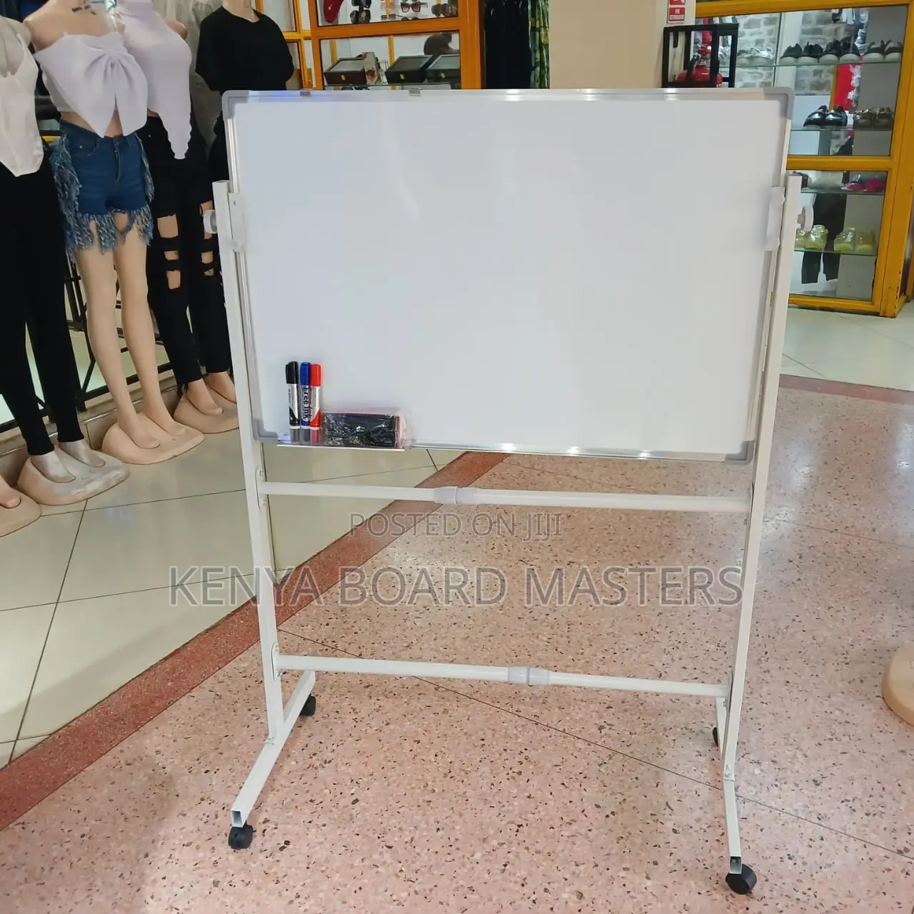 White Boards- White Boards on a Wheeled Stand, White Boards.