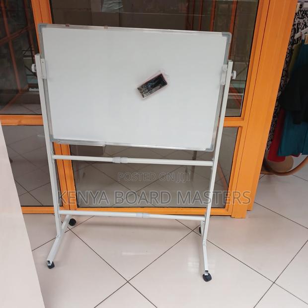 White Boards on a Wheeled Stand✓ White Boards on Stand 3*2ft - main view