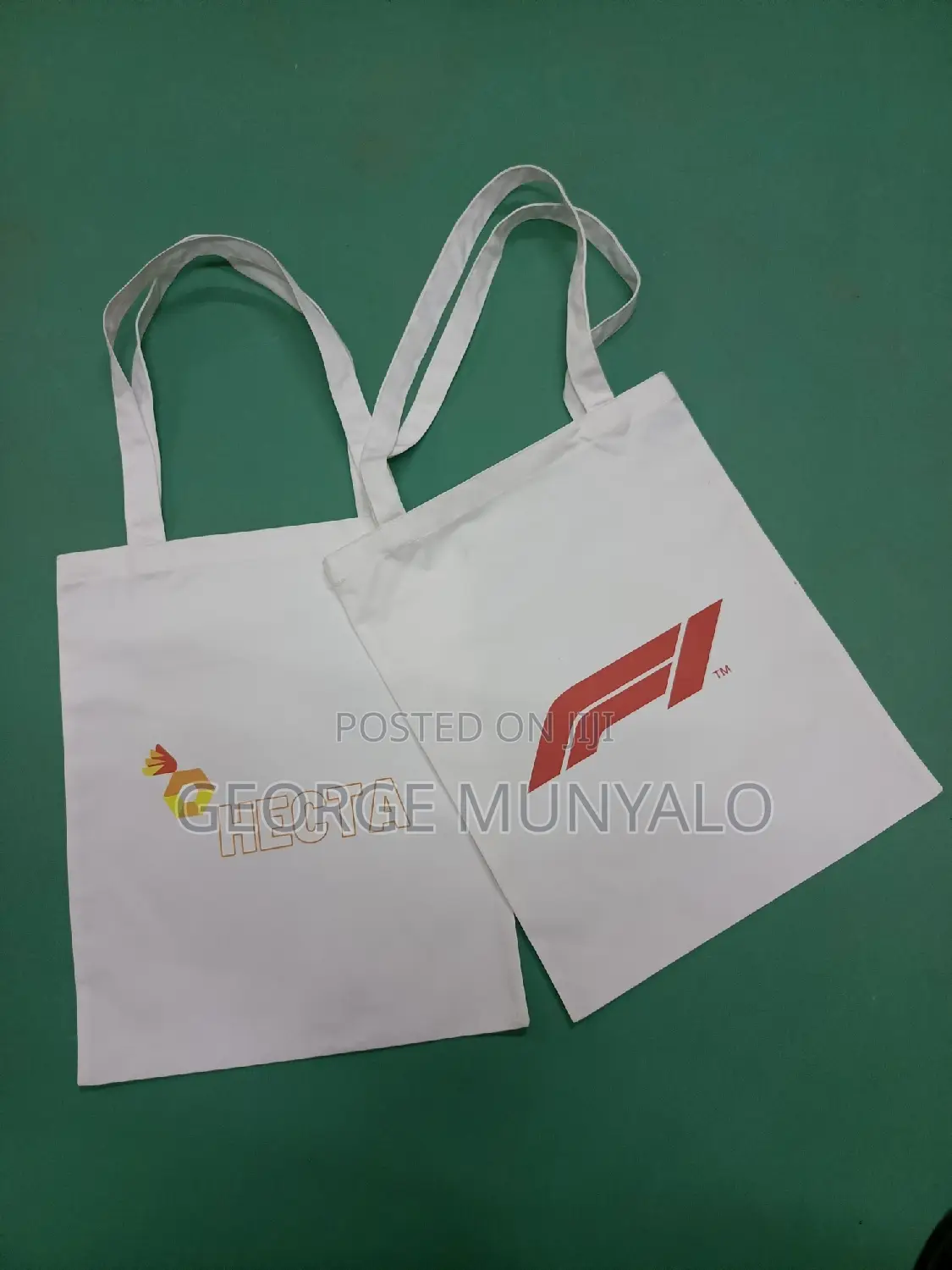 White Tote Bags,