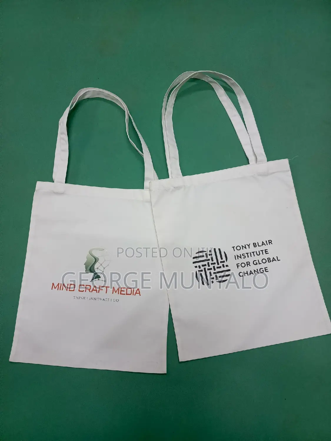 White Tote Bags,