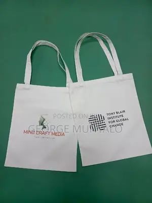 White Tote Bags,
