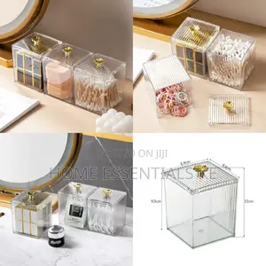 *Multipurpose Acrylic Storage Box for Small Items