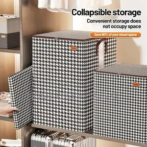 New Hot Clothes Quilt Bins Bedroom Storage Box