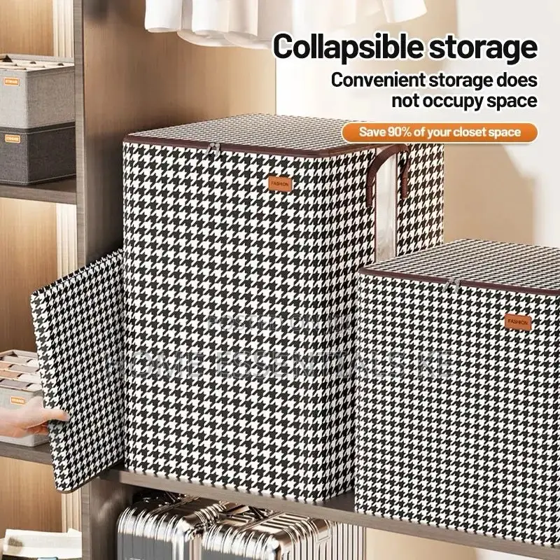 New Hot Clothes Quilt Bins Bedroom Storage Box