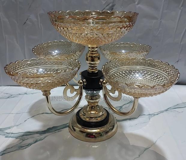 *Very High Quality 5 ARM Rotating Serving Bowls - main view