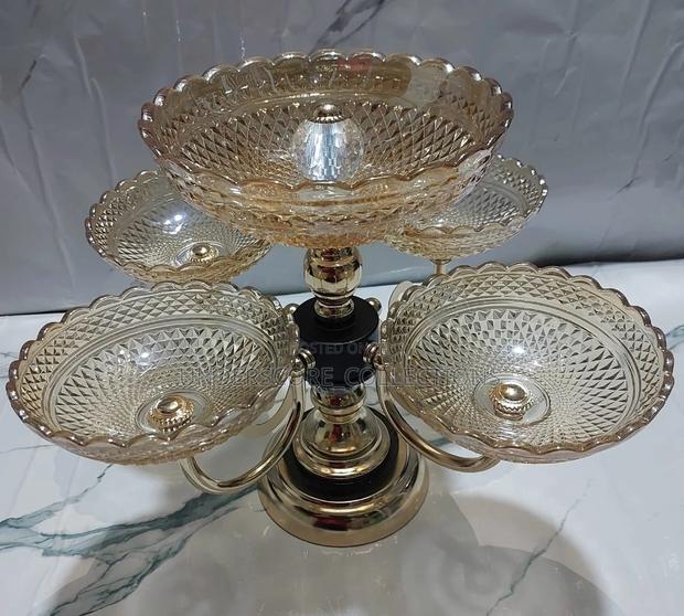 *Very High Quality 5 ARM Rotating Serving Bowls - thumbnail 5