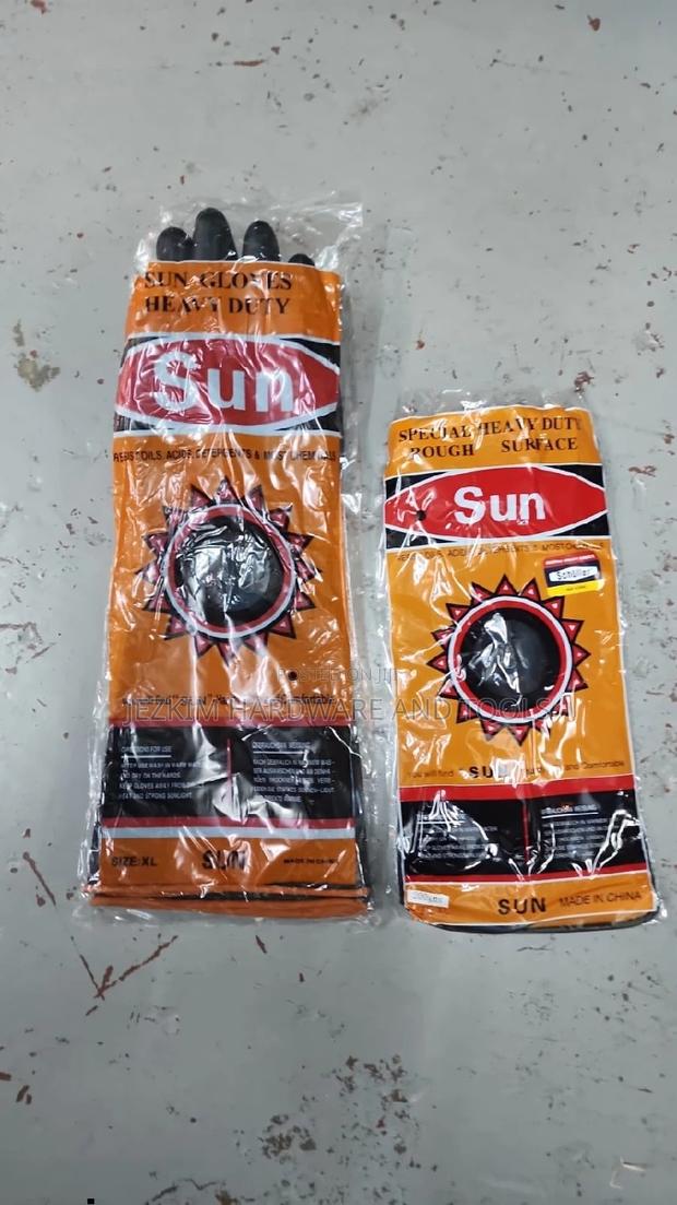 Sun Gloves , Chemical, Detergent And Acid Resistant