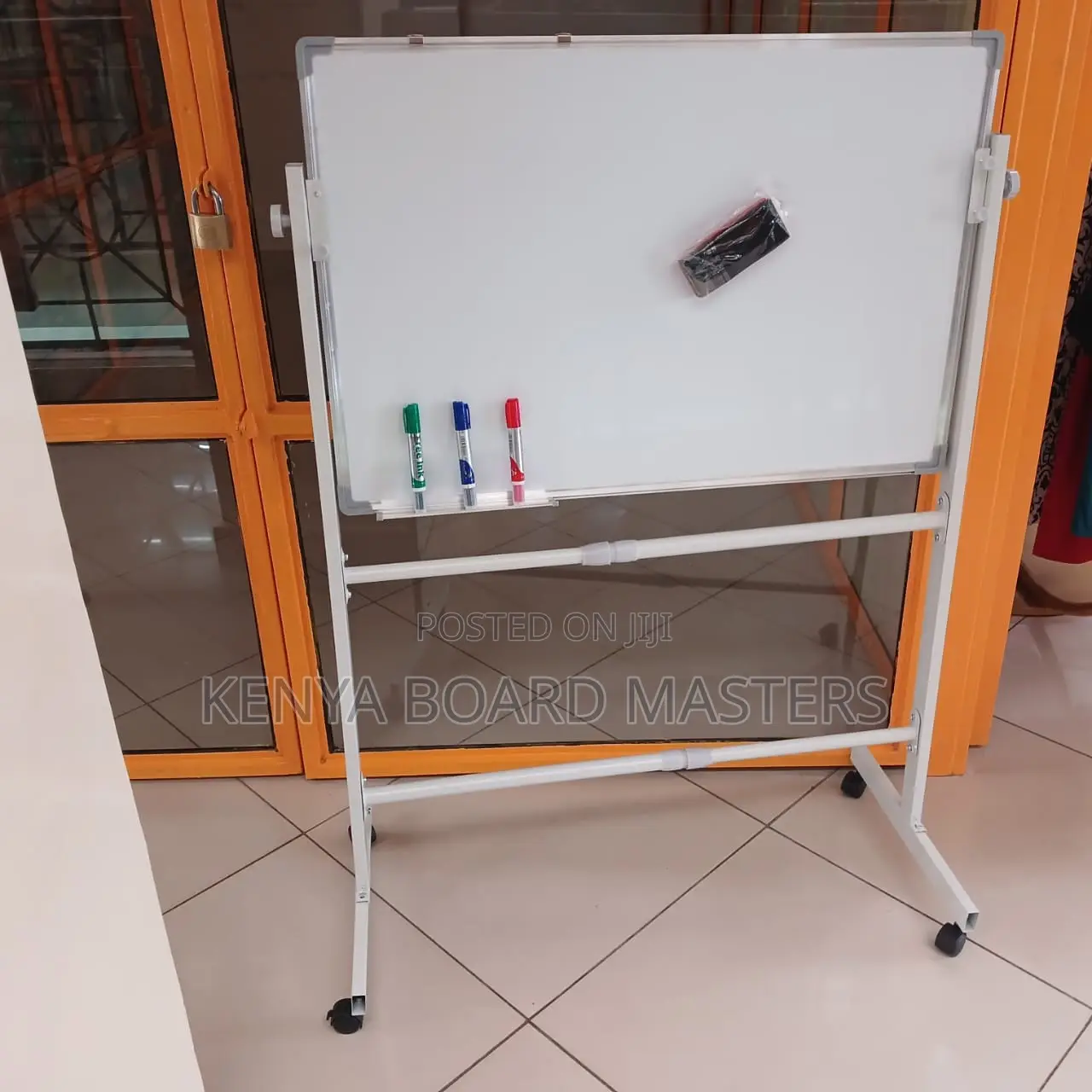 White Boards on Stand - 3*2ft White Board on a Stand on Sale