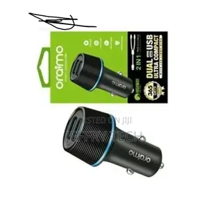 Oraimo Car Charger DUAL USB. 2in 1