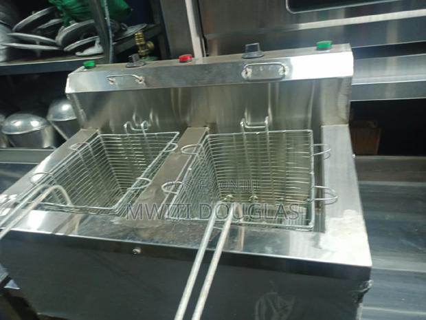 Electric Double Deep Fryer