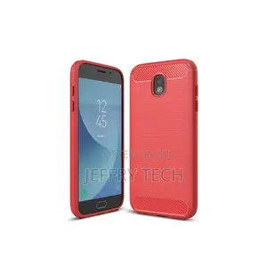 Phone Case for Galaxy J5 Pro Case,TPU Brushed Carbon Fiber T