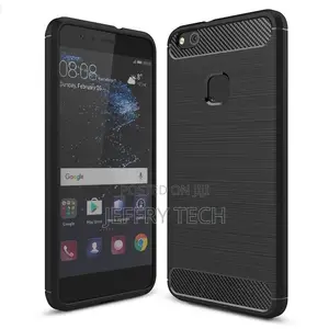 Huawei P10 Lite Brushed Carbon Fiber Texture Shockproof TPU