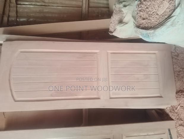 Mahogany 2 Panel Door - main view