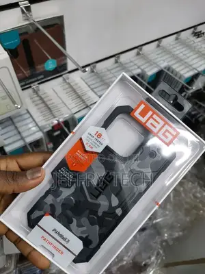 UAG Pathfinder Phone Cover for iPhone 14 Pro Max White Camou
