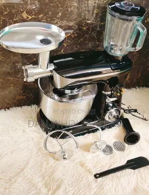 Mixer,Blender,Meat Mincer
Bowl Capacity~6.5 Litres