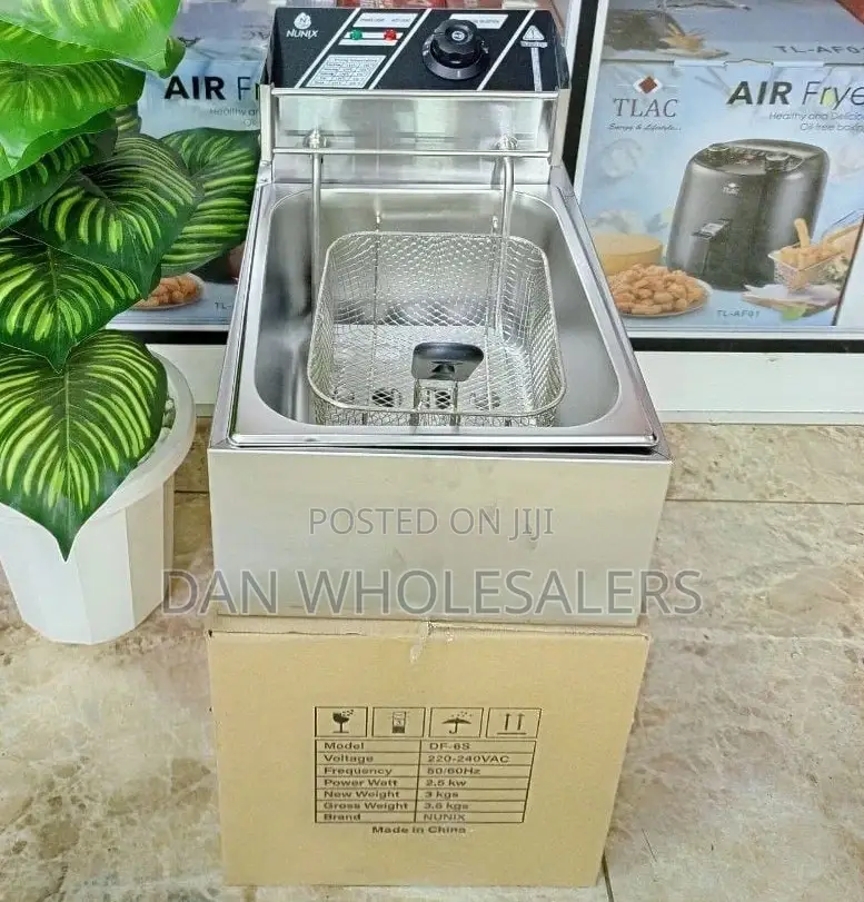 6 Litres Nunix Deep Fryers Single