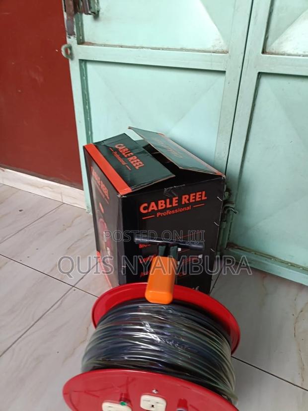 1.5mm Reel Cable/Extension Cord 50m - thumbnail 2