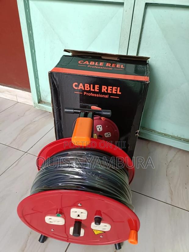 1.5mm Reel Cable/Extension Cord 50m - thumbnail 3