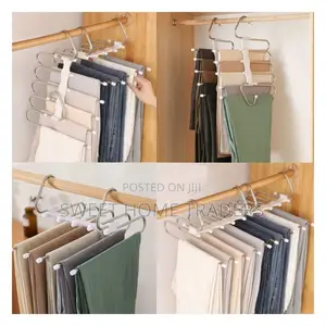Wardrobe Hanger 5 in 1 Multi-Functional Clothes Hunger,