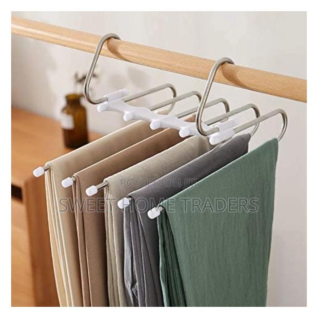 Wardrobe Hanger 5 in 1 Multi-Functional Clothes Hunger - main view