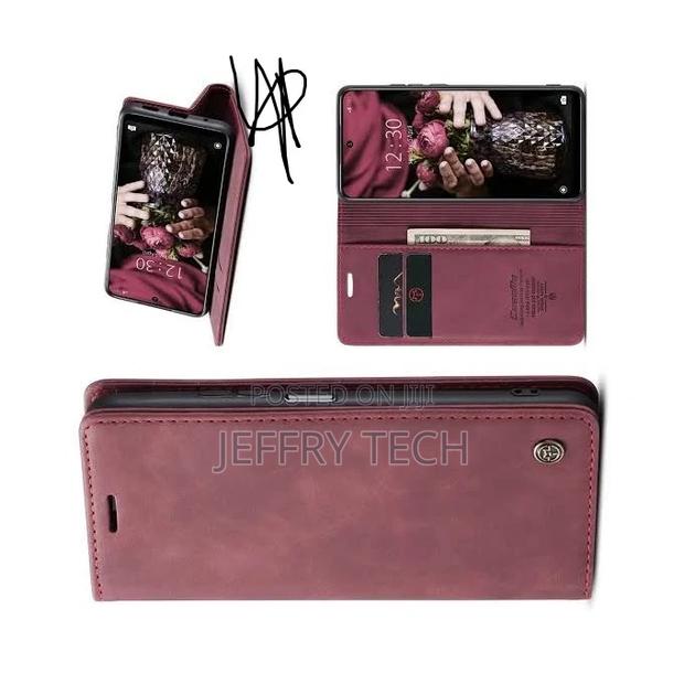 Samsung Galaxy Note 8 Cover Magnetic Flip Leather Phone Case - thumbnail 2