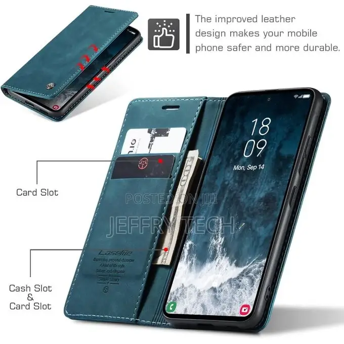 Samsung A05S Case - Galaxy A05S Phone Case PU Leather Flip W
