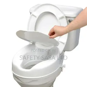 Toilet Seat Raiser With Lid, 10 Cm Toilet Seat Booster Seat